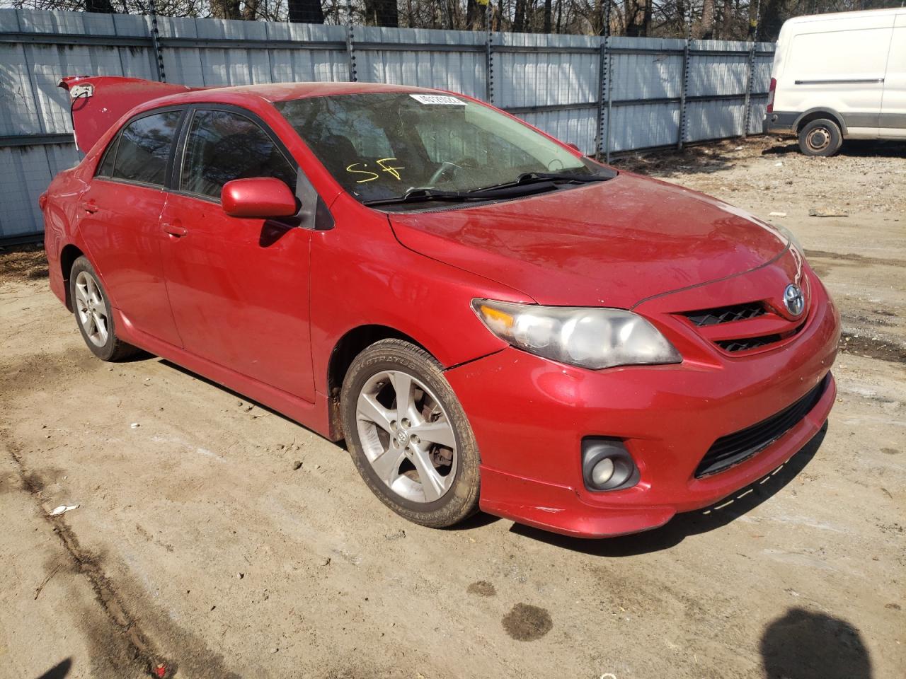 TOYOTA COROLLA BA 2011 with VIN 2T1BU4EE7BC551687 - Photo from auction