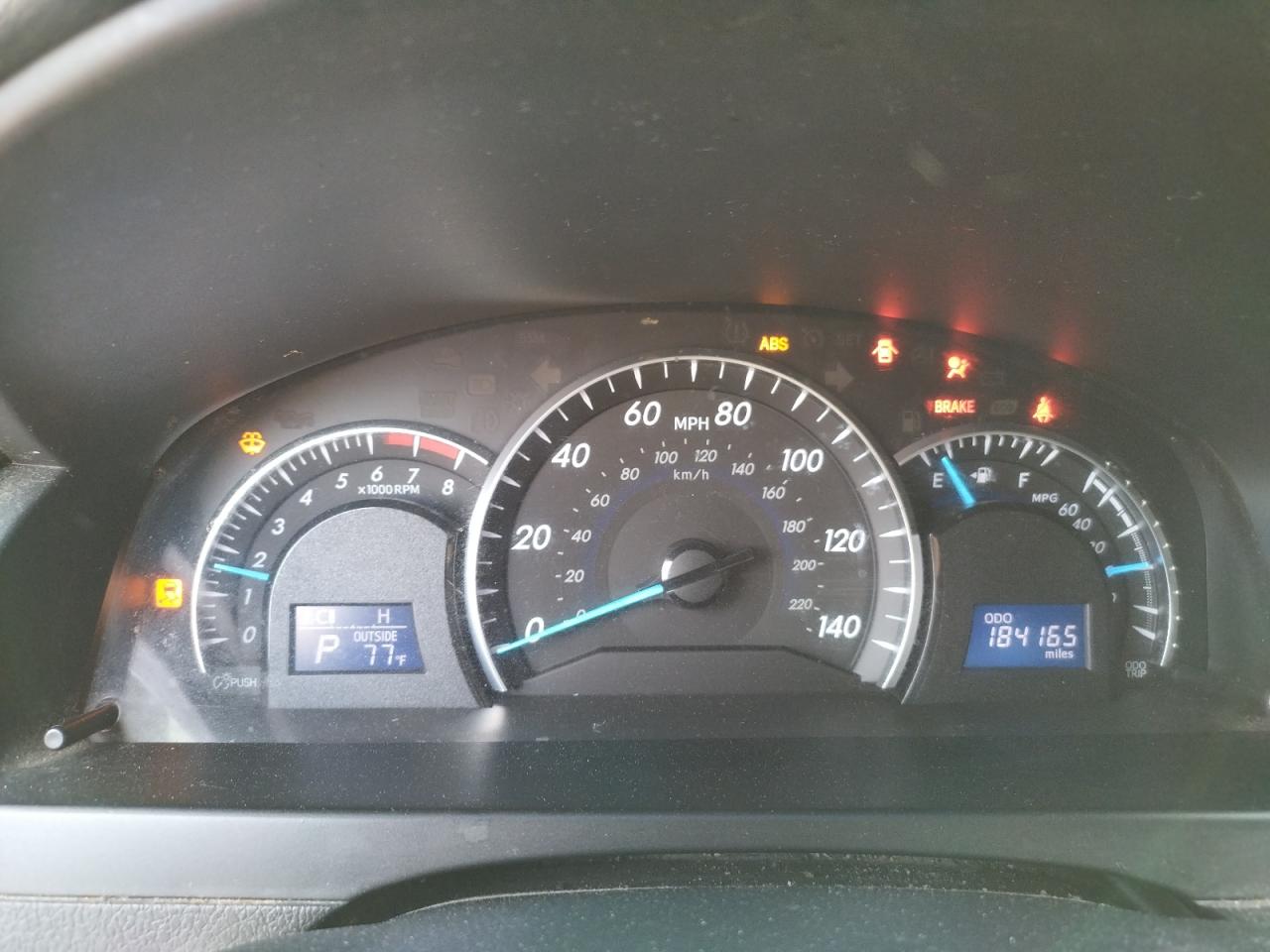Photo 8 from auction – 2012 TOYOTA CAMRY BASE with VIN 4T4BF1FK1CR254143