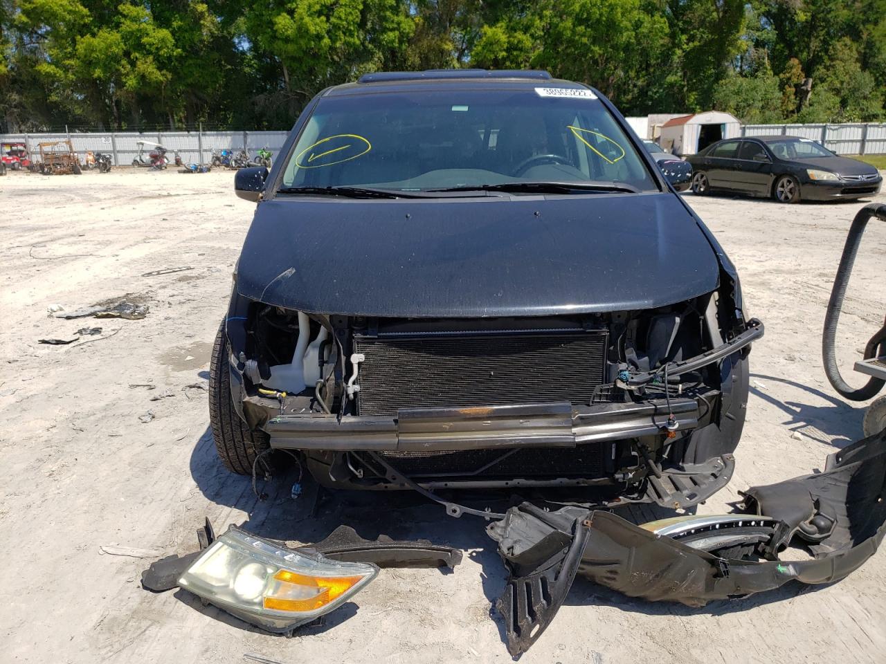 Photo 9 from auction – 2012 HONDA ODYSSEY EX with VIN 5FNRL5H62CB006151