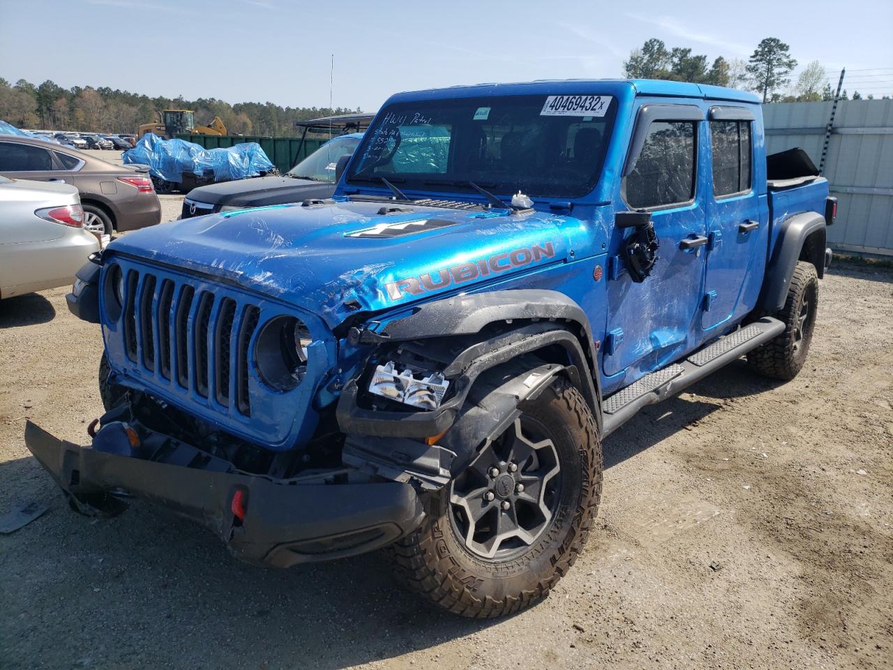 Photo 2 from auction – 2021 JEEP GLADIATOR with VIN 1C6JJTBG6ML573350