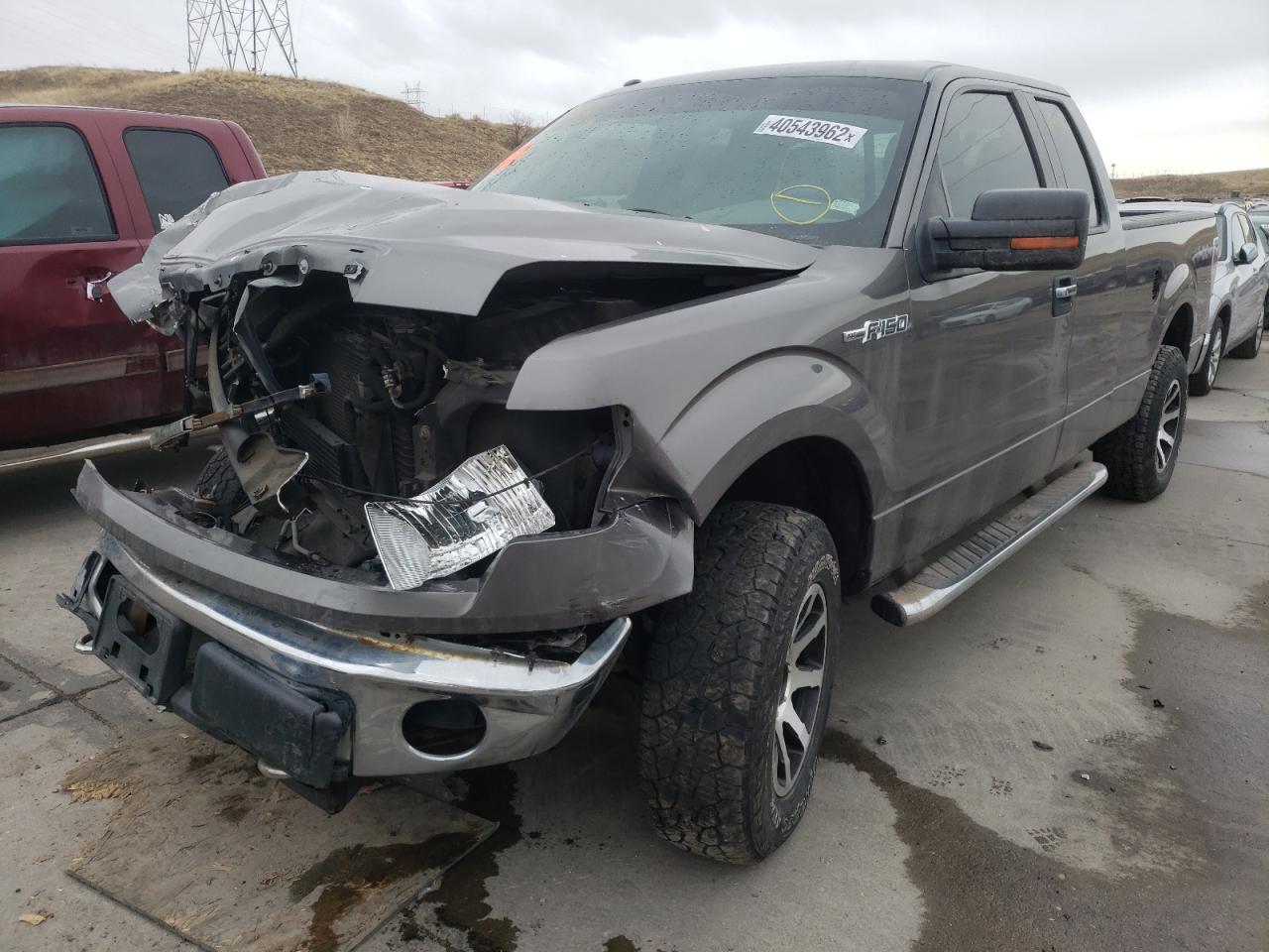 Photo 2 from auction – 2010 FORD F150 SUPER with VIN 1FTEX1E86AKE19546