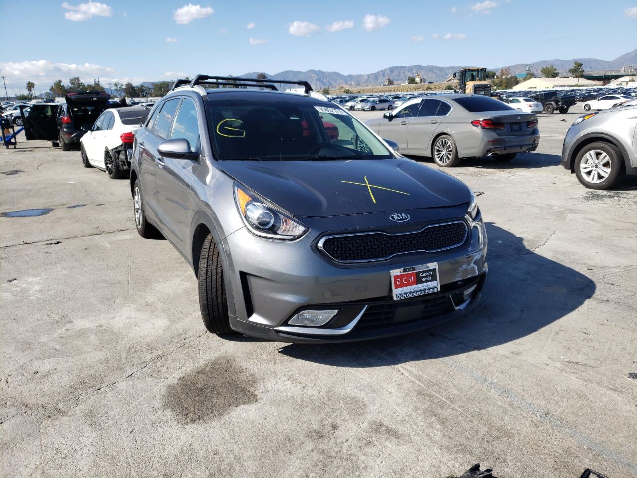 KIA NIRO FE 2018 with VIN KNDCB3LC1J5200159 - Photo from auction