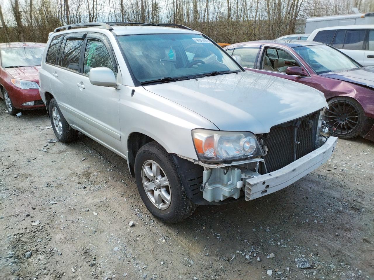 TOYOTA HIGHLANDER 2006 with VIN JTEDP21A060123222 - Photo from auction