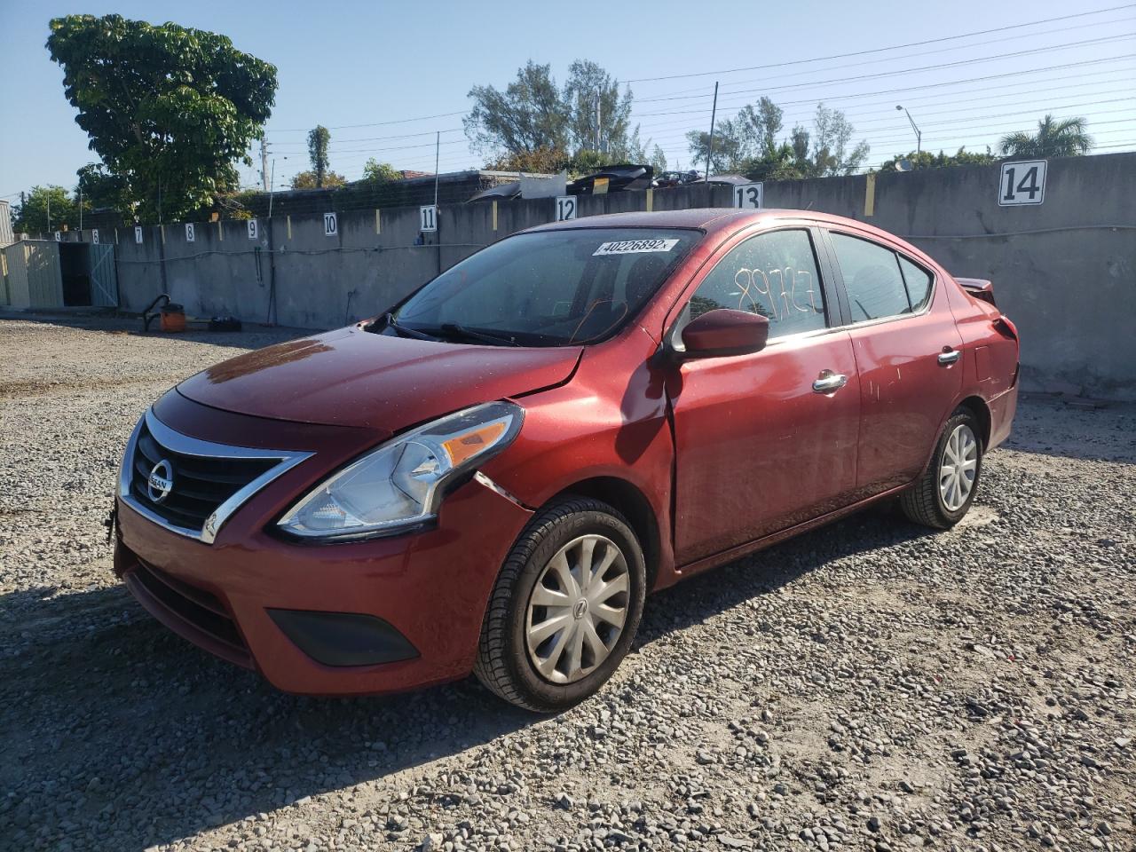 Photo 2 from auction – 2018 NISSAN VERSA S with VIN 3N1CN7AP0JK398889
