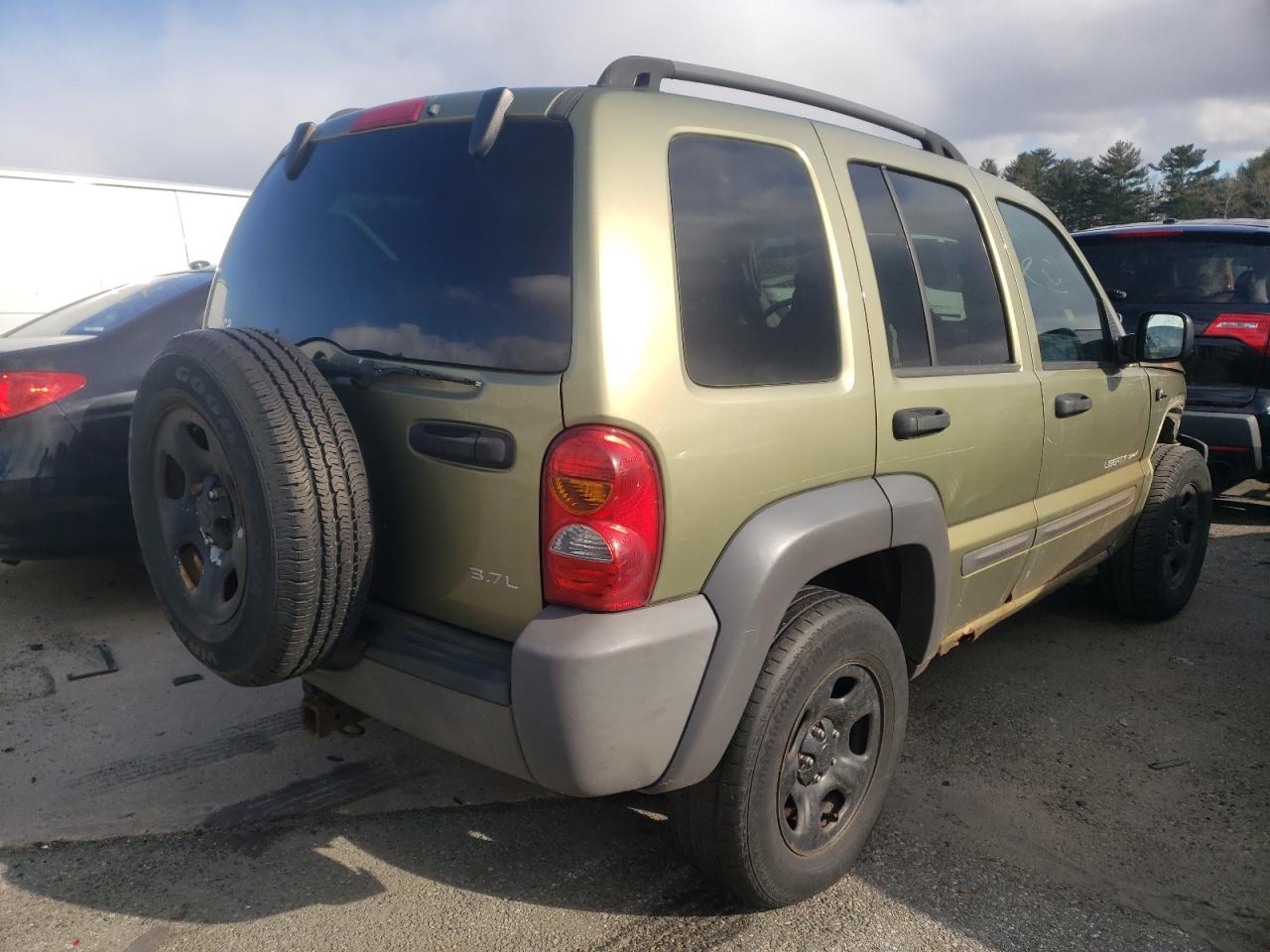 Photo 4 from auction – 2003 JEEP LIBERTY SP with VIN 1J4GL48K63W634296