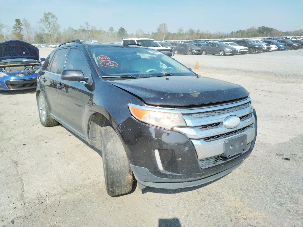 FORD EDGE LIMIT 2011 with VIN 2FMDK3KC1BBB65329 - Photo from auction