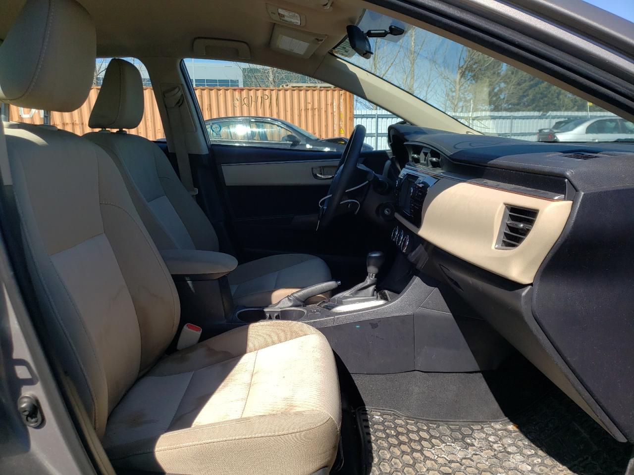 Photo 5 from auction – 2014 TOYOTA COROLLA L with VIN 2T1BURHE5EC122318