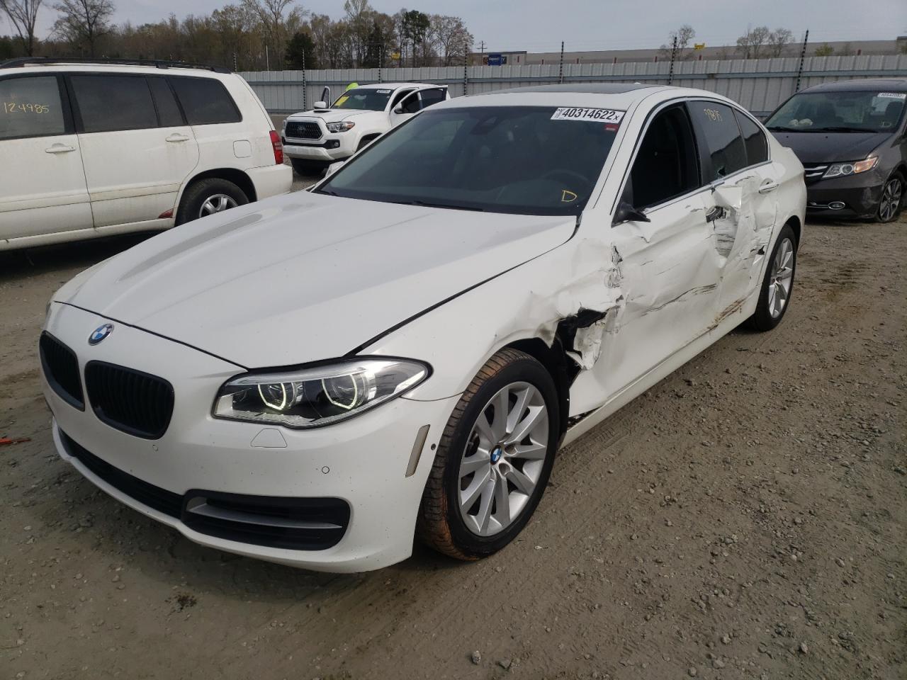Photo 2 from auction – 2014 BMW 550 I with VIN WBAKN9C55ED681856
