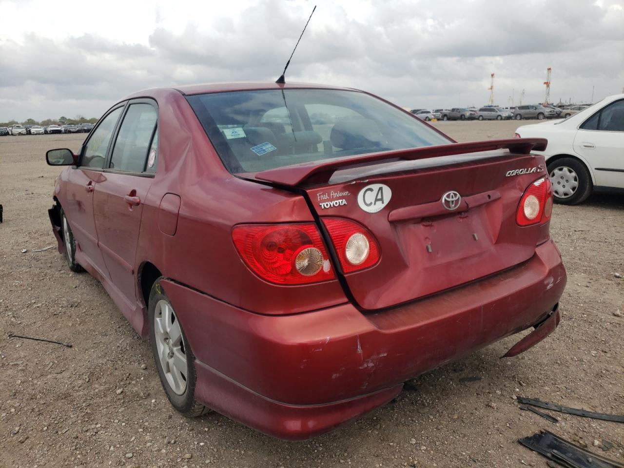 Photo 3 from auction – 2007 TOYOTA COROLLA CE with VIN 2T1BR32E37C764773