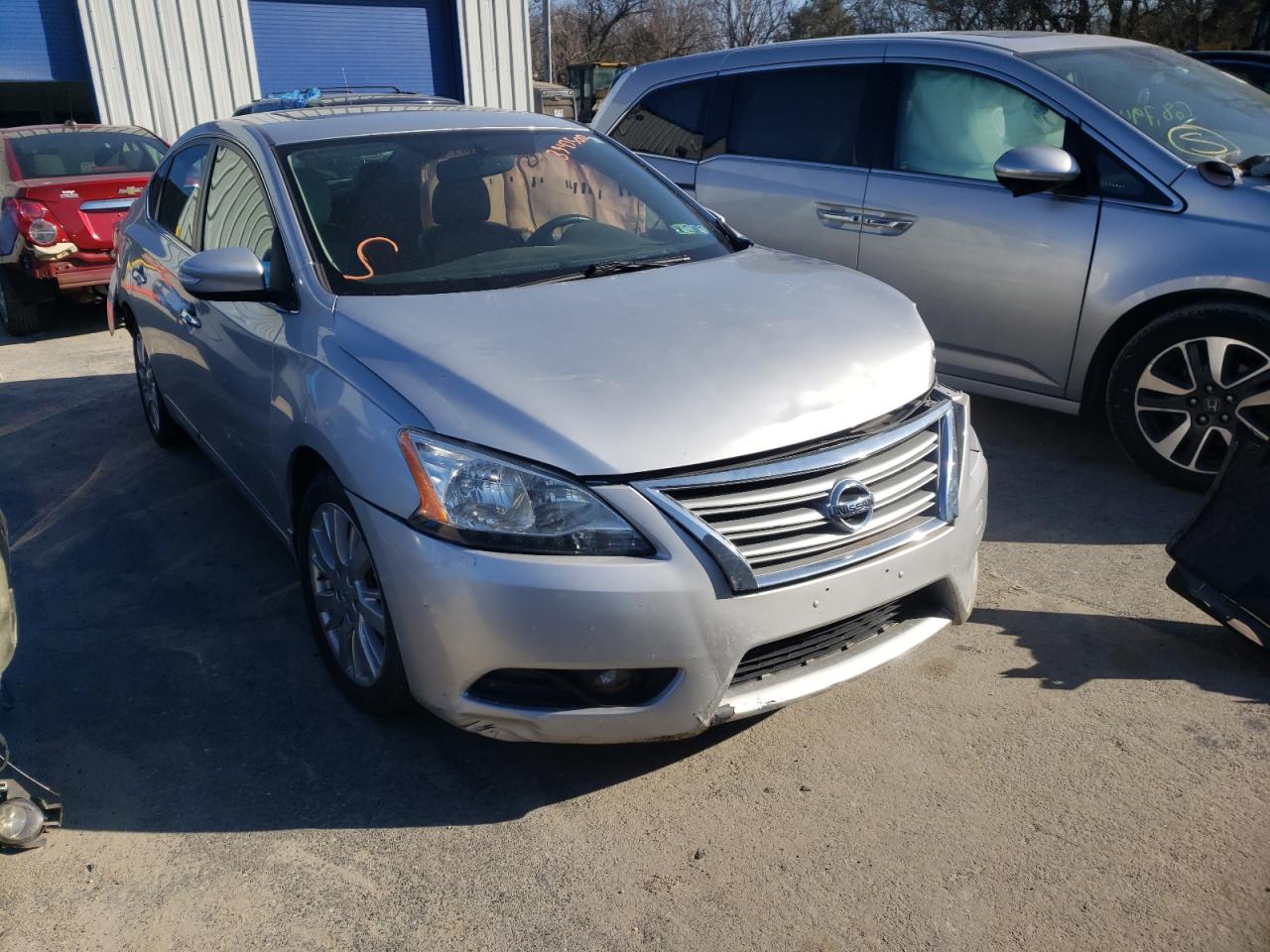 NISSAN SENTRA S 2015 with VIN 3N1AB7AP2FY300997 - Photo from auction