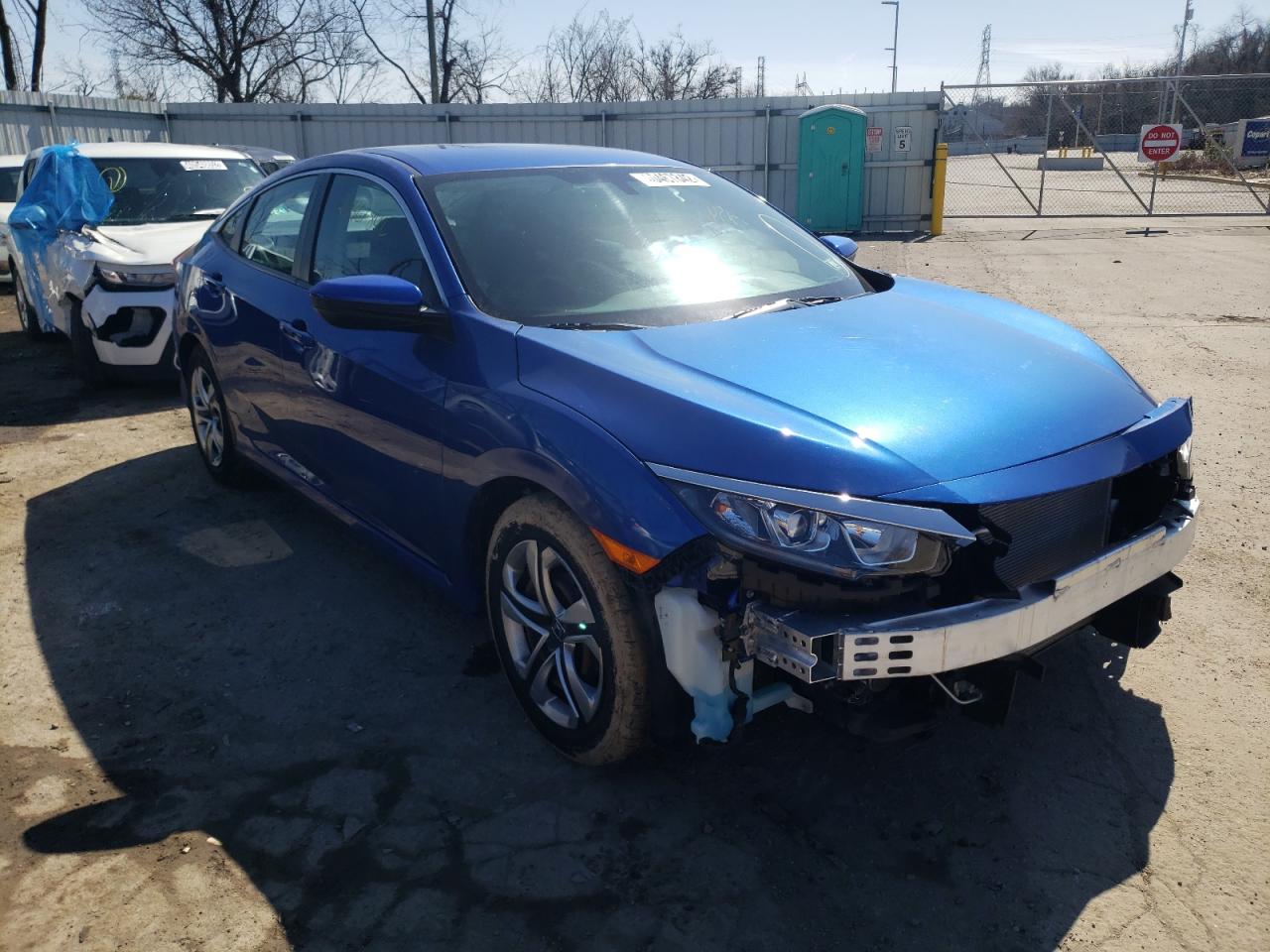 HONDA CIVIC LX 2016 with VIN 19XFC2F59GE087690 - Photo from auction