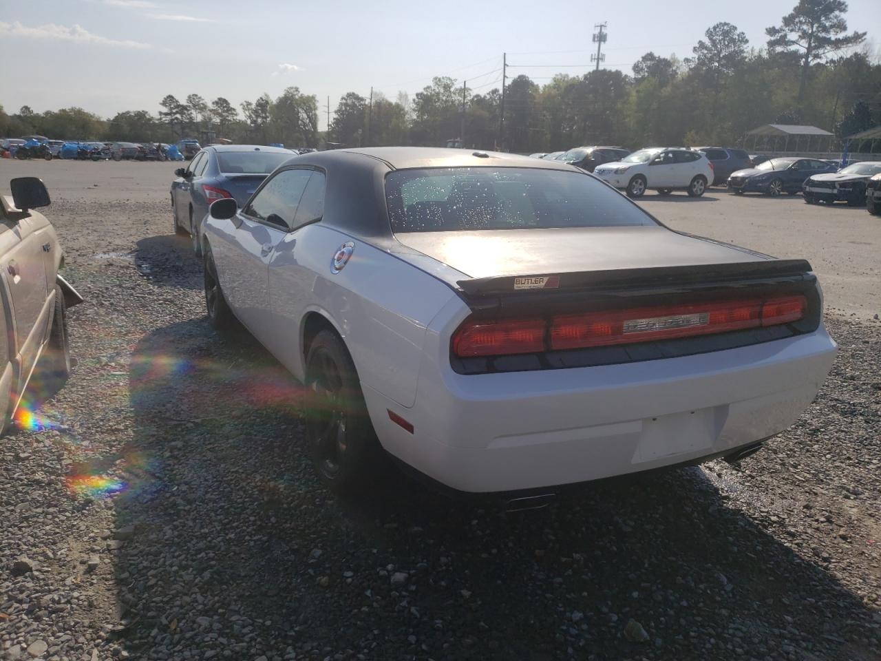 Photo 3 from auction – 2013 DODGE CHALLENGER with VIN 2C3CDYAG8DH646856