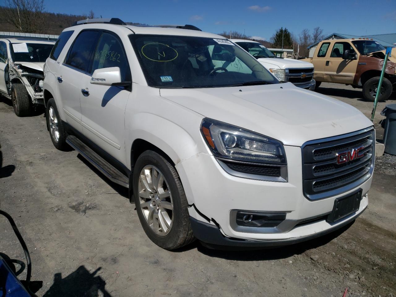 GMC ACADIA SLT 2016 with VIN 1GKKVRKD5GJ158521 - Photo from auction