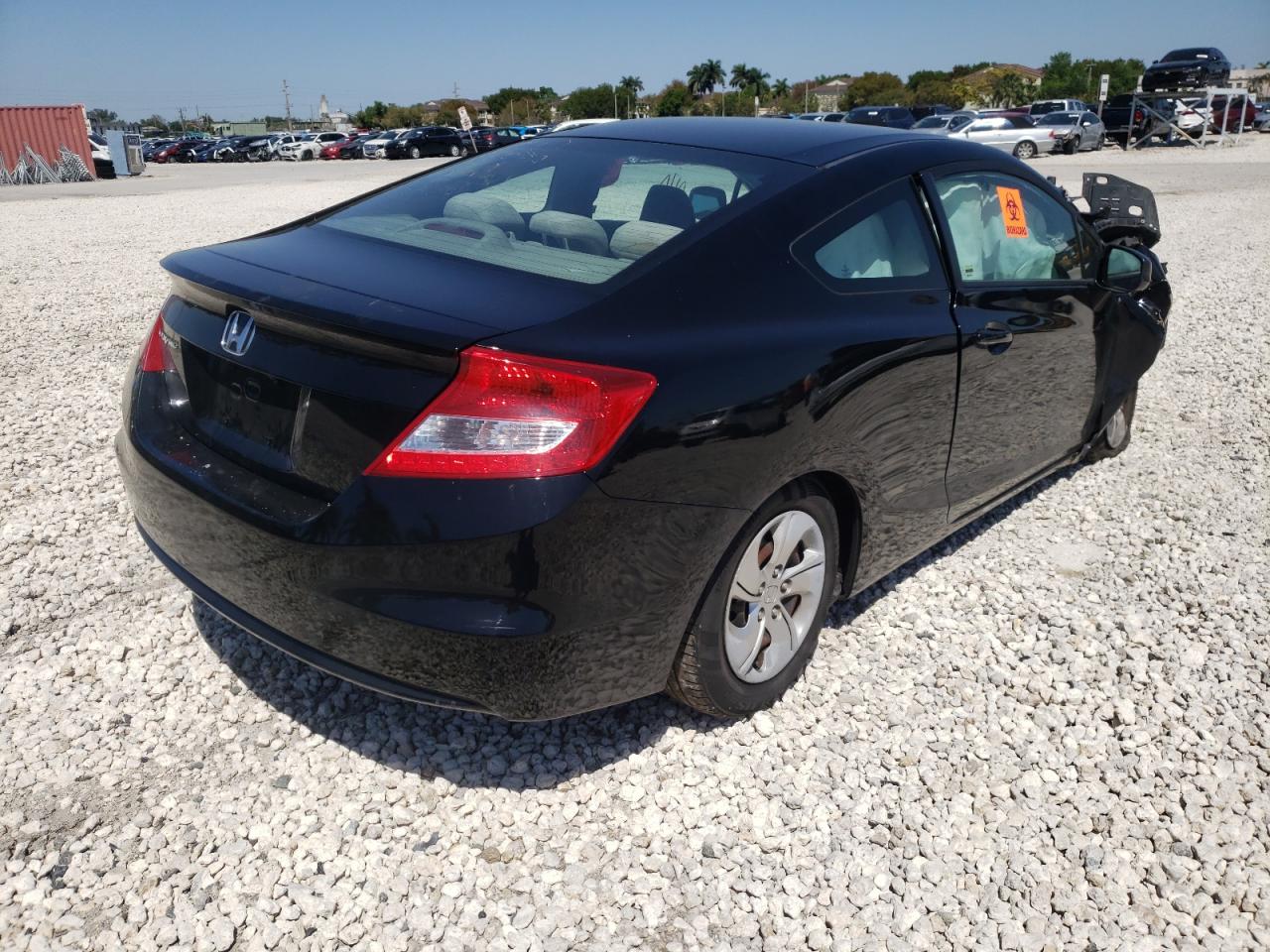 Photo 4 from auction – 2013 HONDA CIVIC LX with VIN 2HGFG3B59DH511158