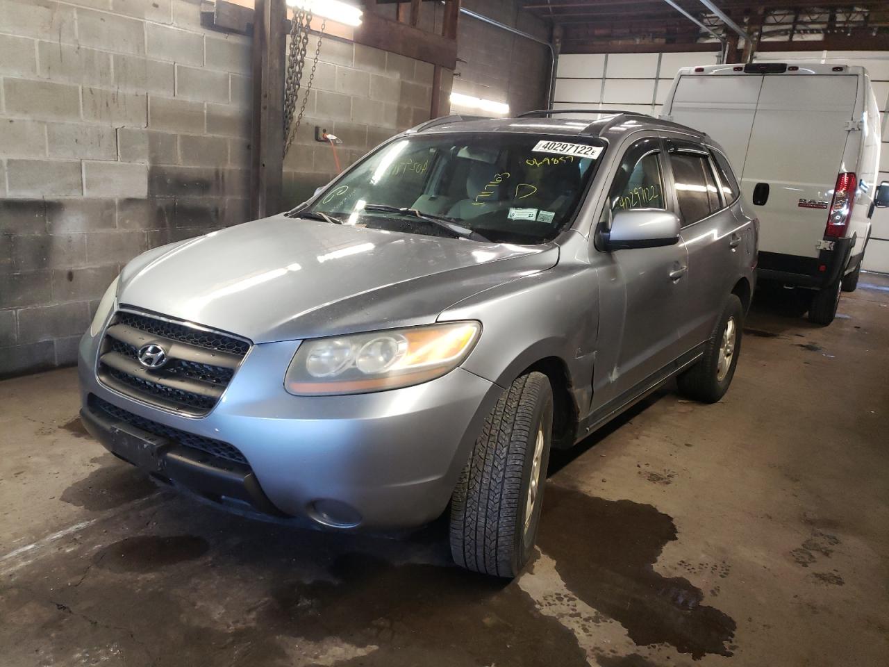Photo 2 from auction – 2007 HYUNDAI SANTA FE G with VIN 5NMSG73D07H069857