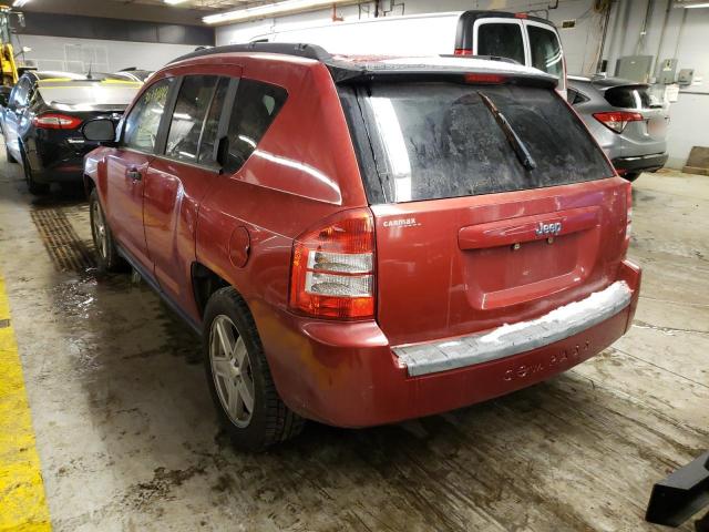 Photo 3 from auction – 2007 JEEP COMPASS with VIN 1J8FT47W47D221938