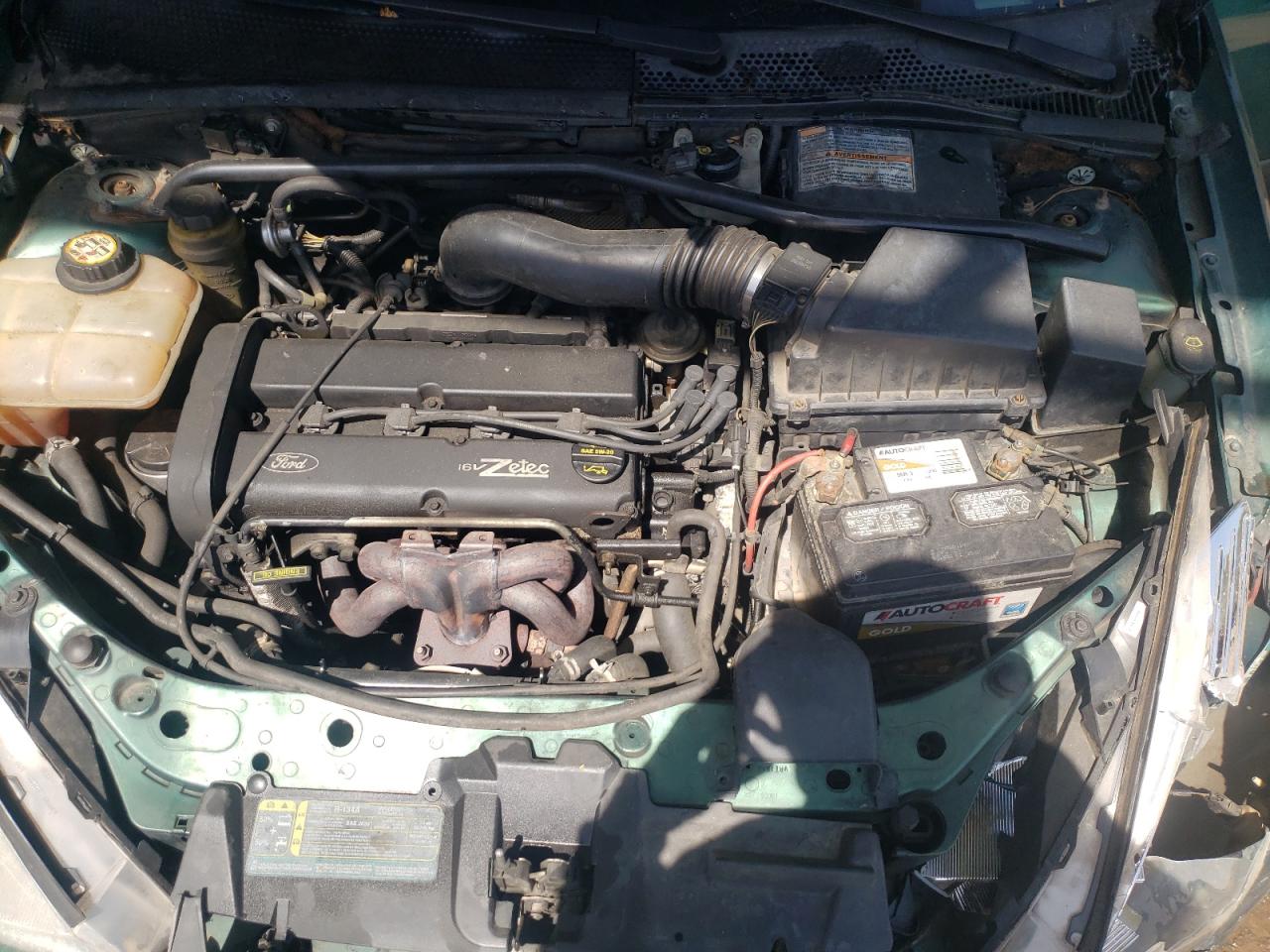 Photo 7 from auction – 2001 FORD FOCUS ZX3 with VIN 3FAFP31361R236840
