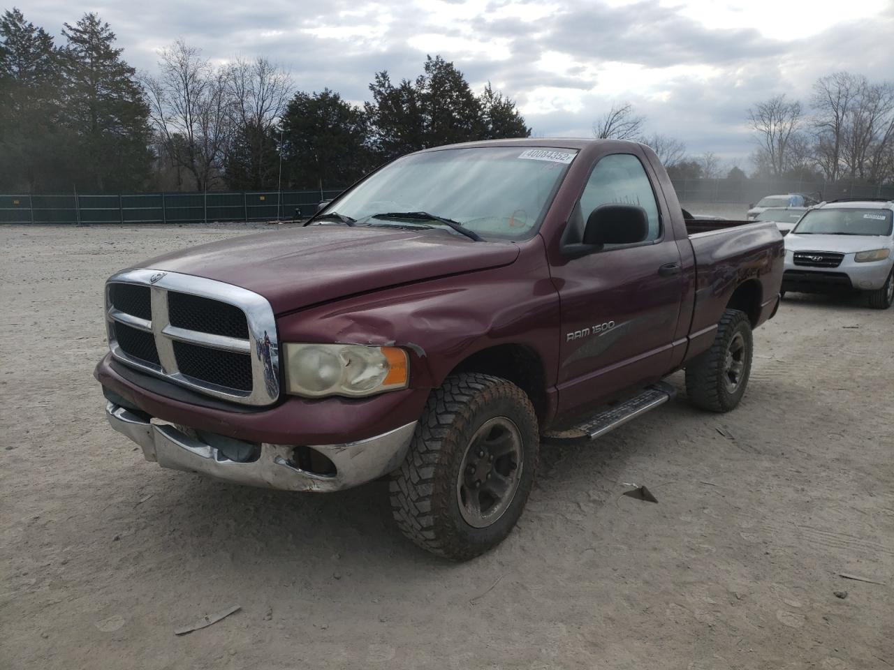 Photo 9 from auction – 2003 DODGE RAM 1500 S with VIN 1D7HU16N73J504758