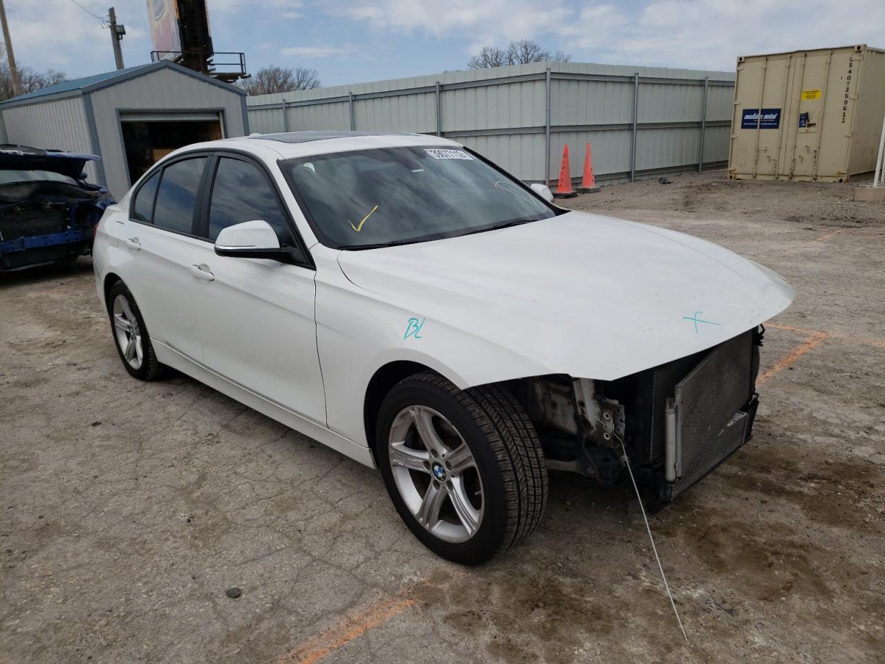 BMW 328 I 2012 with VIN WBA3A5C59CF340776 - Photo from auction