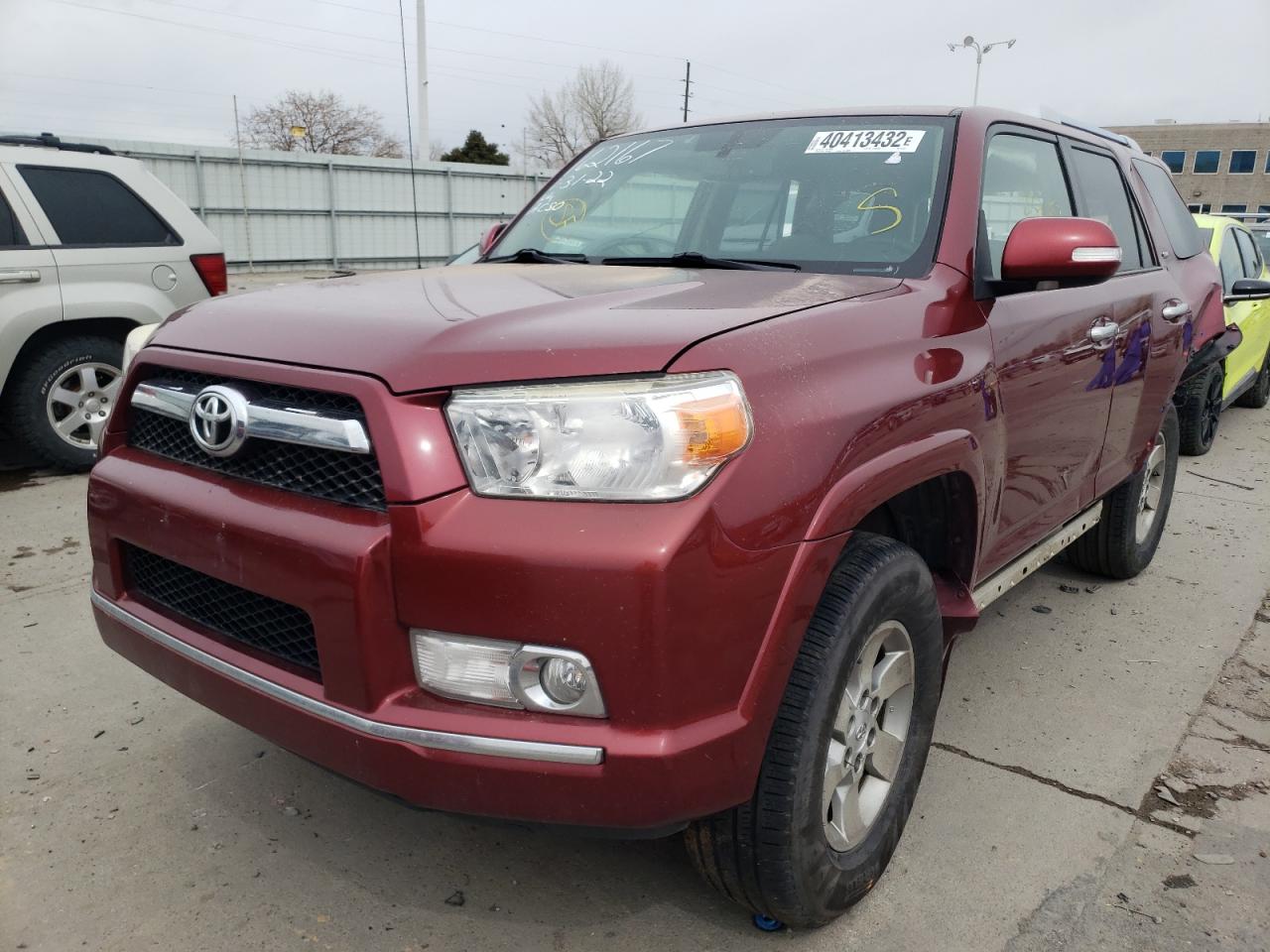 Photo 2 from auction – 2010 TOYOTA 4RUNNER SR with VIN JTEBU5JR0A5010180