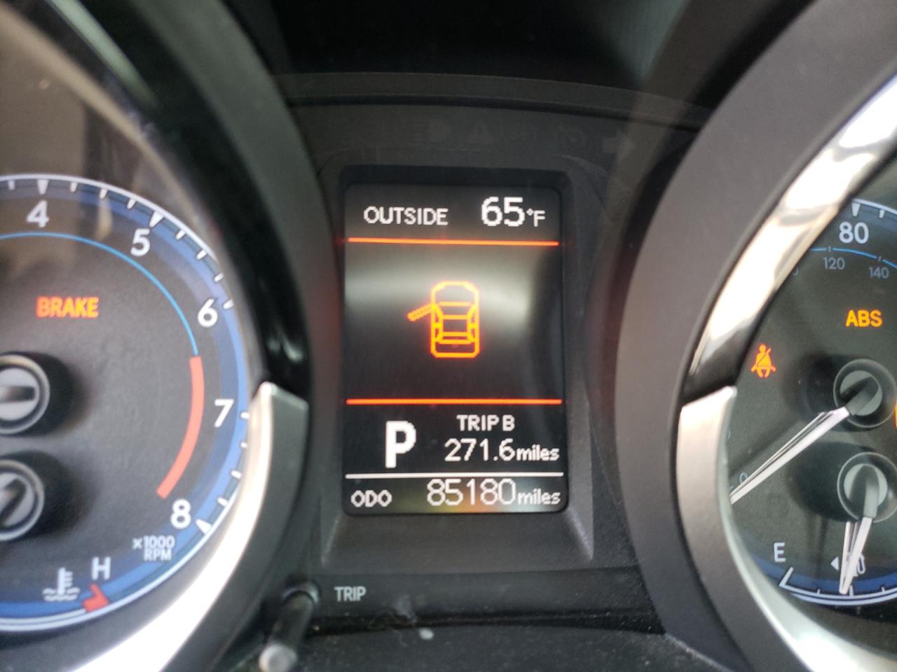 Photo 8 from auction – 2016 TOYOTA COROLLA L with VIN 2T1BURHE5GC702428