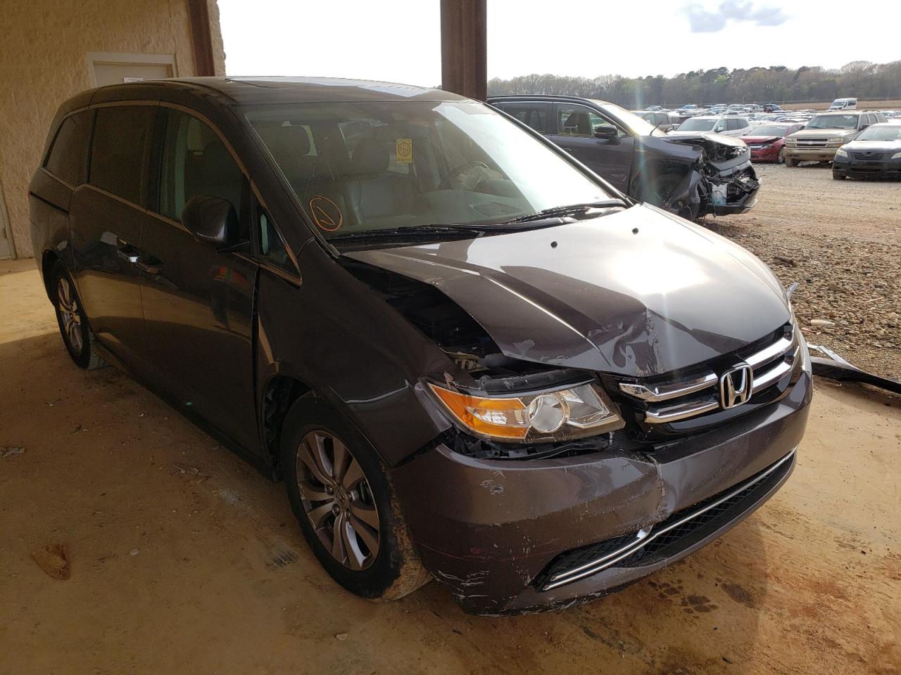 HONDA ODYSSEY EX 2014 with VIN 5FNRL5H61EB013000 - Photo from auction