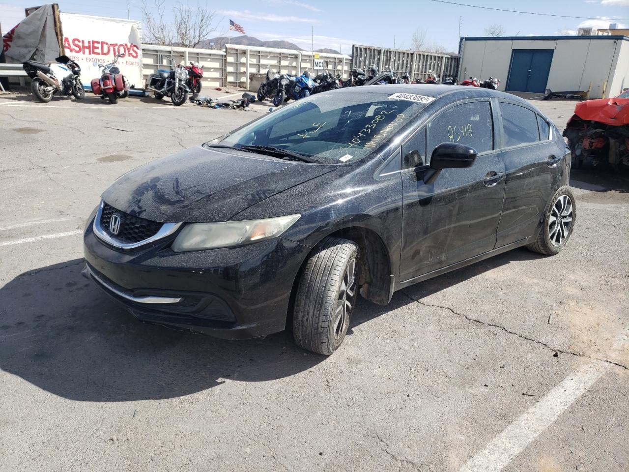 Photo 2 from auction – 2015 HONDA CIVIC EX with VIN 19XFB2F83FE097613