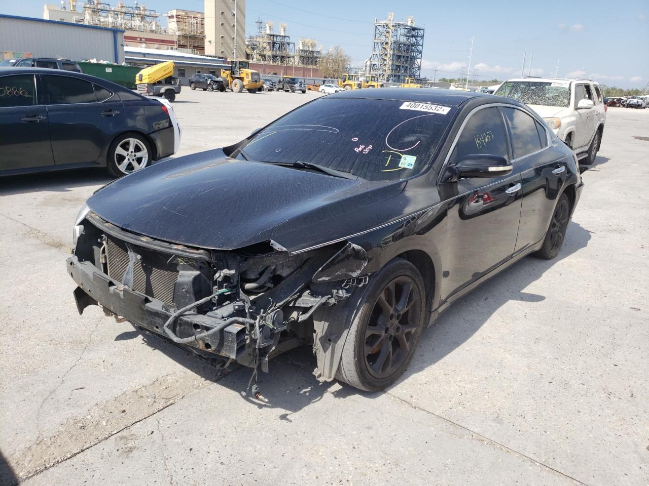 Photo 2 from auction – 2014 NISSAN MAXIMA S with VIN 1N4AA5AP5EC910779