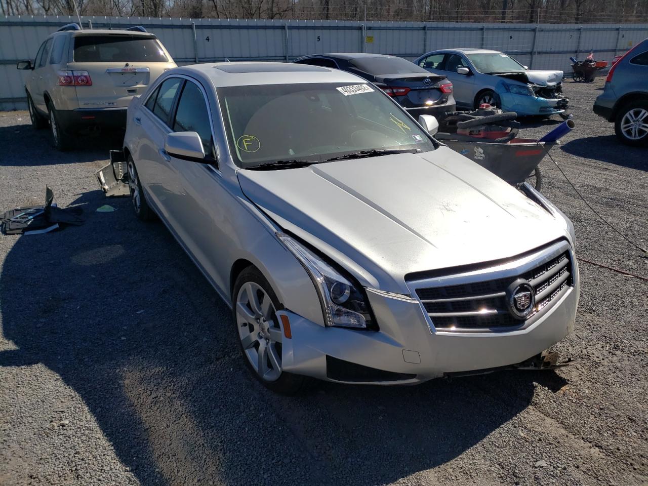 CADILLAC ATS 2014 with VIN 1G6AA5RA8E0104790 - Photo from auction