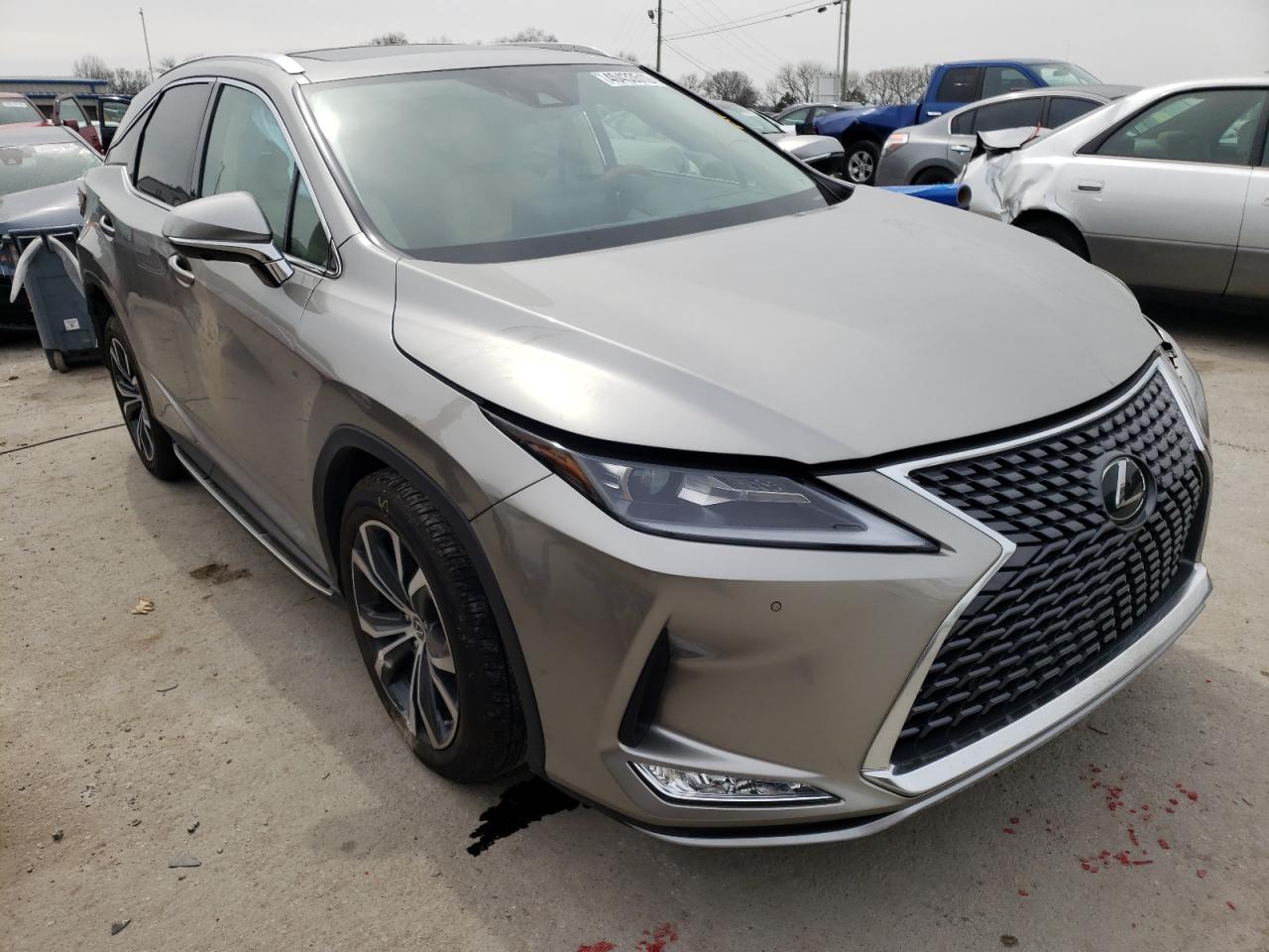 LEXUS RX 350 2022 with VIN 2T2HZMAAXNC228796 - Photo from auction