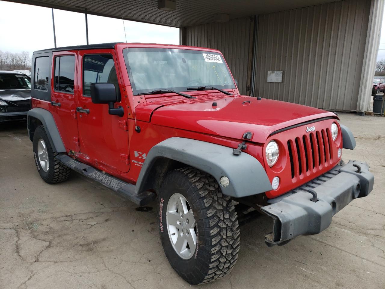 Photo 1 from auction – 2008 JEEP WRANGLER U with VIN 1J4GA39168L572333