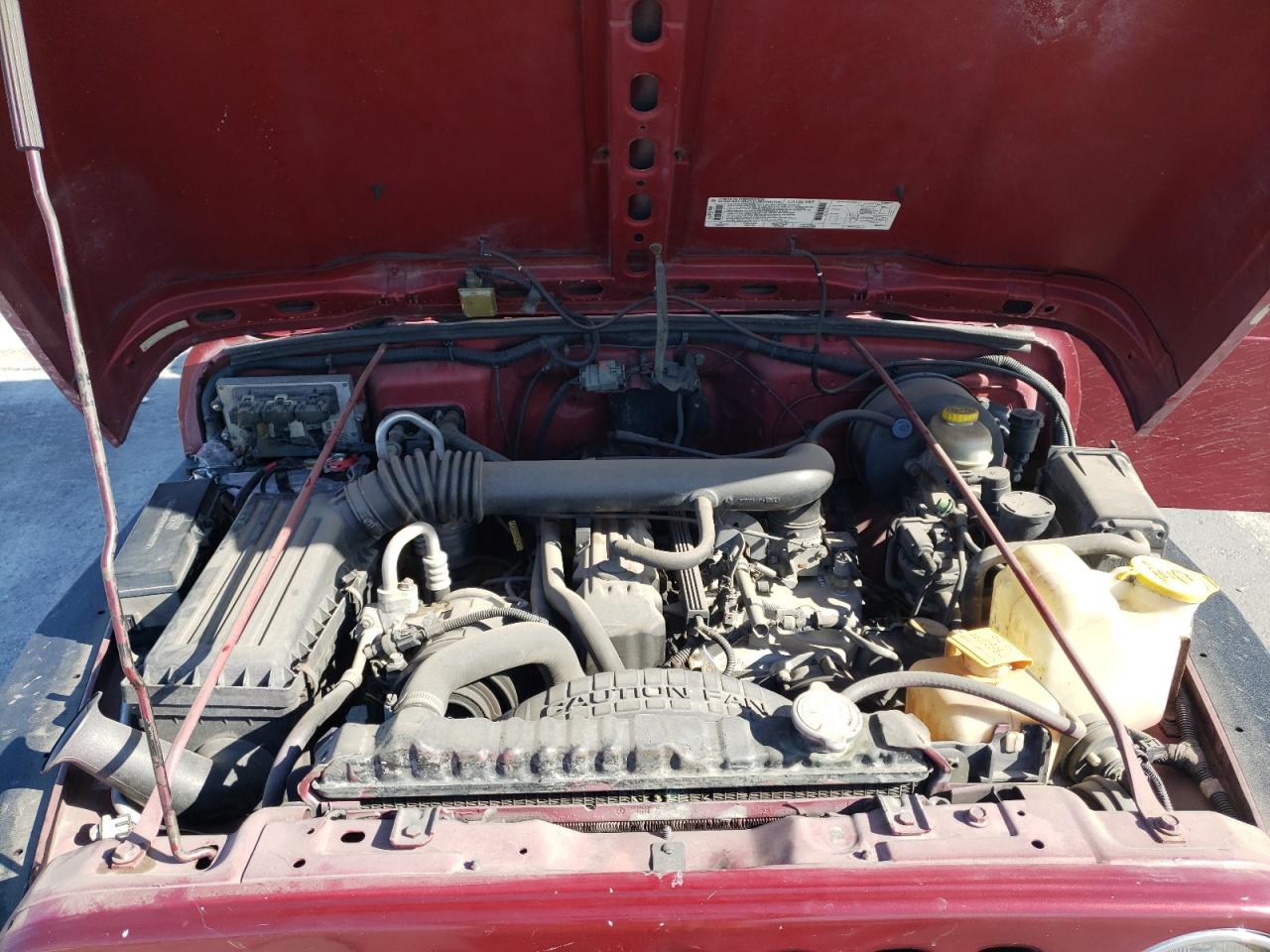 Photo 7 from auction – 1999 JEEP WRANGLER / with VIN 1J4FY19S6XP416854