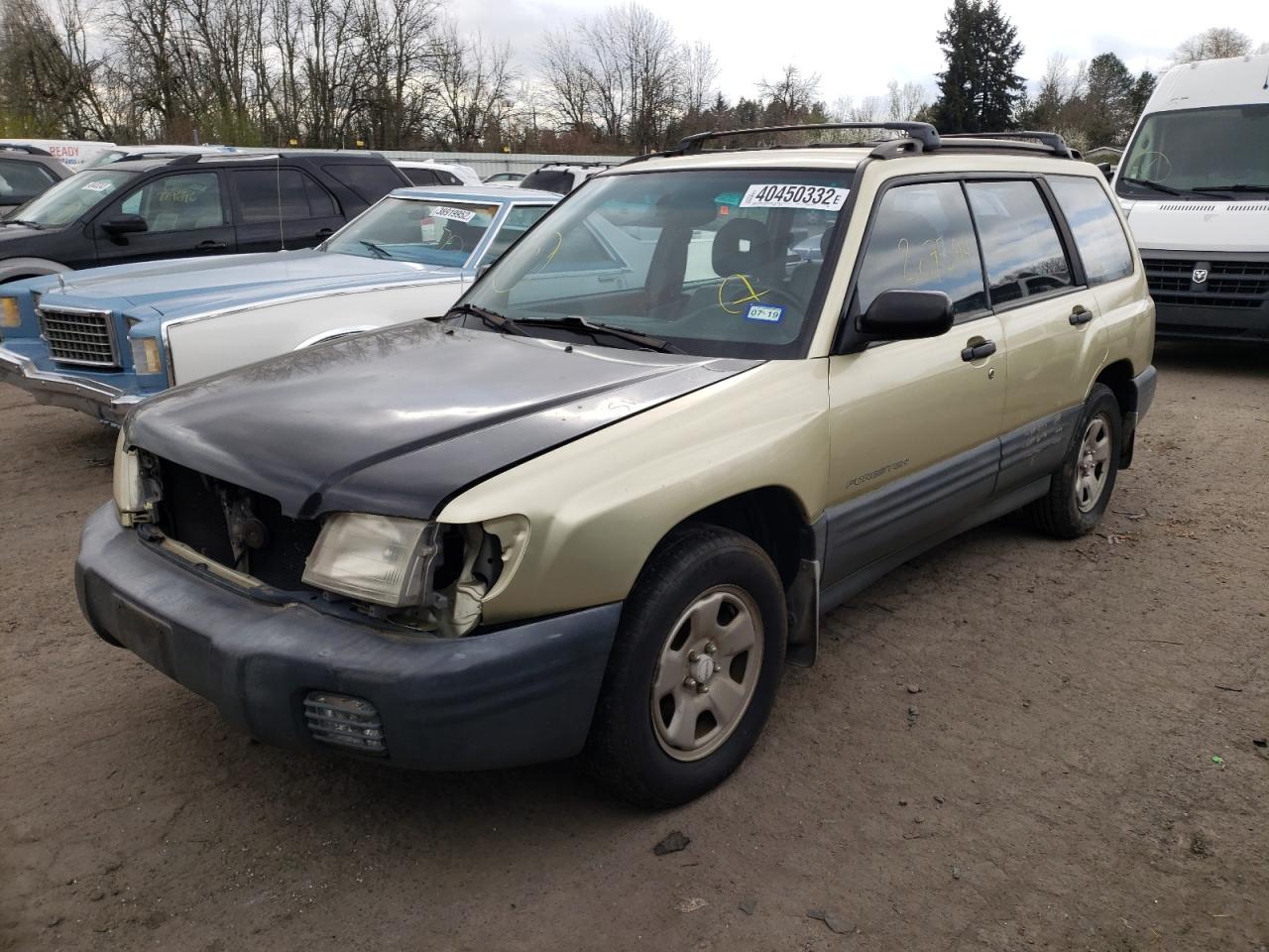 Photo 2 from auction – 2001 SUBARU FORESTER L with VIN JF1SF63561H702530