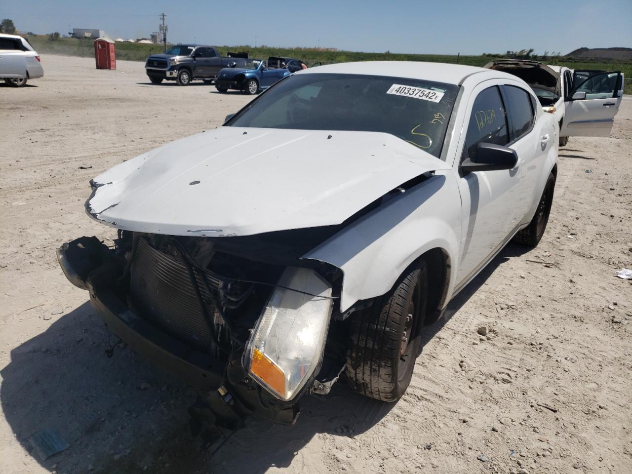 Photo 2 from auction – 2014 DODGE AVENGER SE with VIN 1C3CDZAB4EN169071