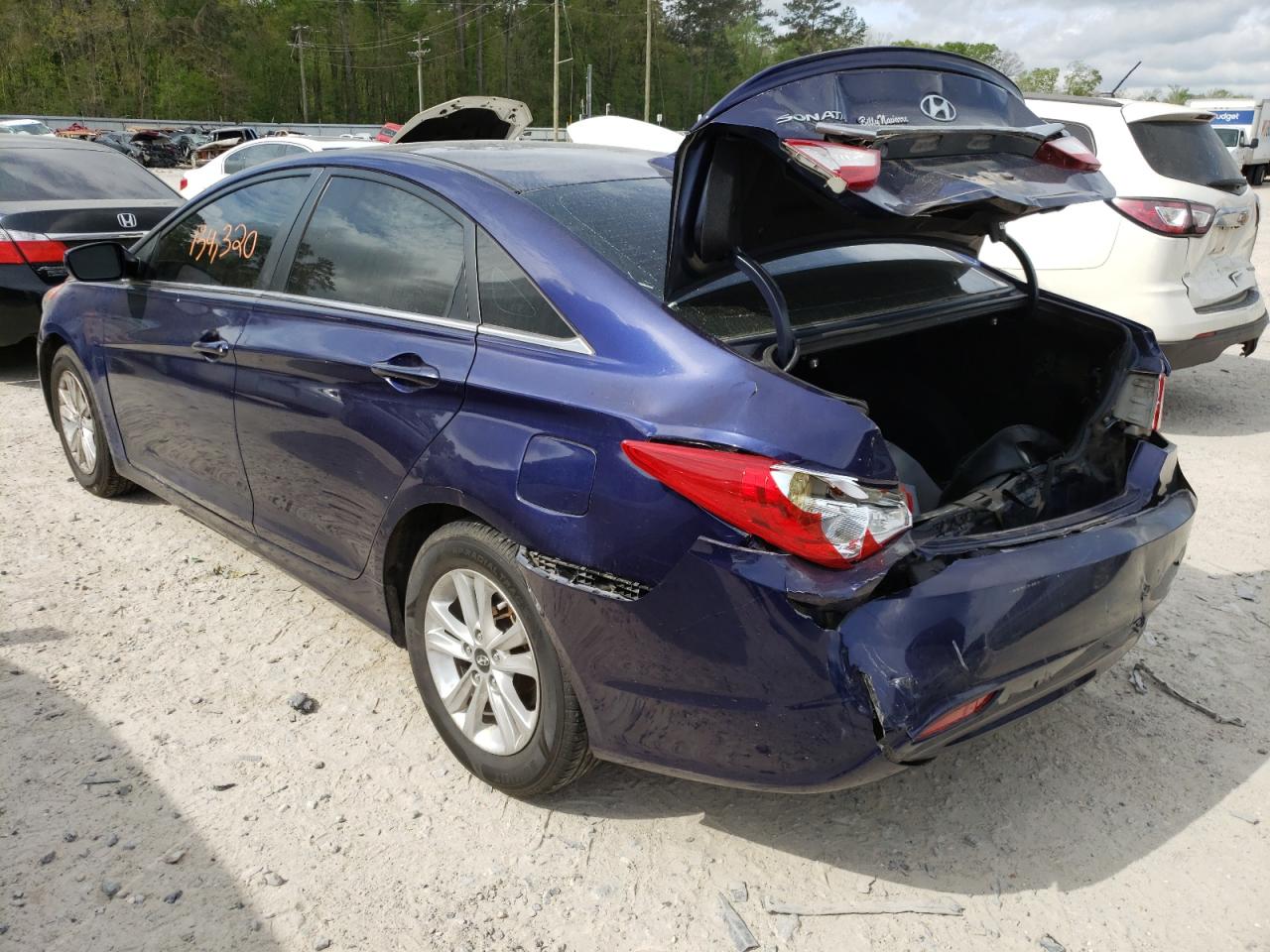 Photo 3 from auction – 2013 HYUNDAI SONATA GLS with VIN 5NPEB4AC8DH625349