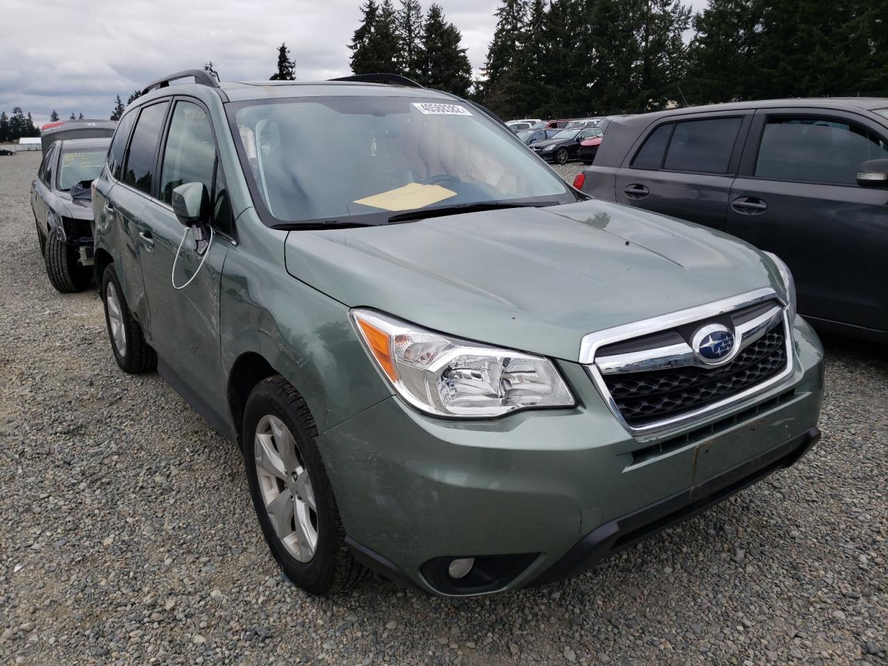 SUBARU FORESTER 2 2015 with VIN JF2SJAHC2FH551164 - Photo from auction