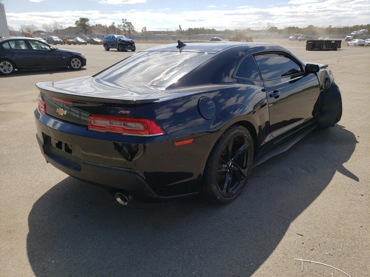 Photo 4 from auction – 2014 CHEVROLET CAMARO LT with VIN 2G1FC1E31E9145502