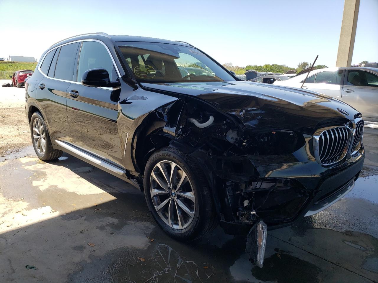 BMW X3 SDRIVE3 2019 with VIN 5UXTR7C5XKLE97287 - Photo from auction