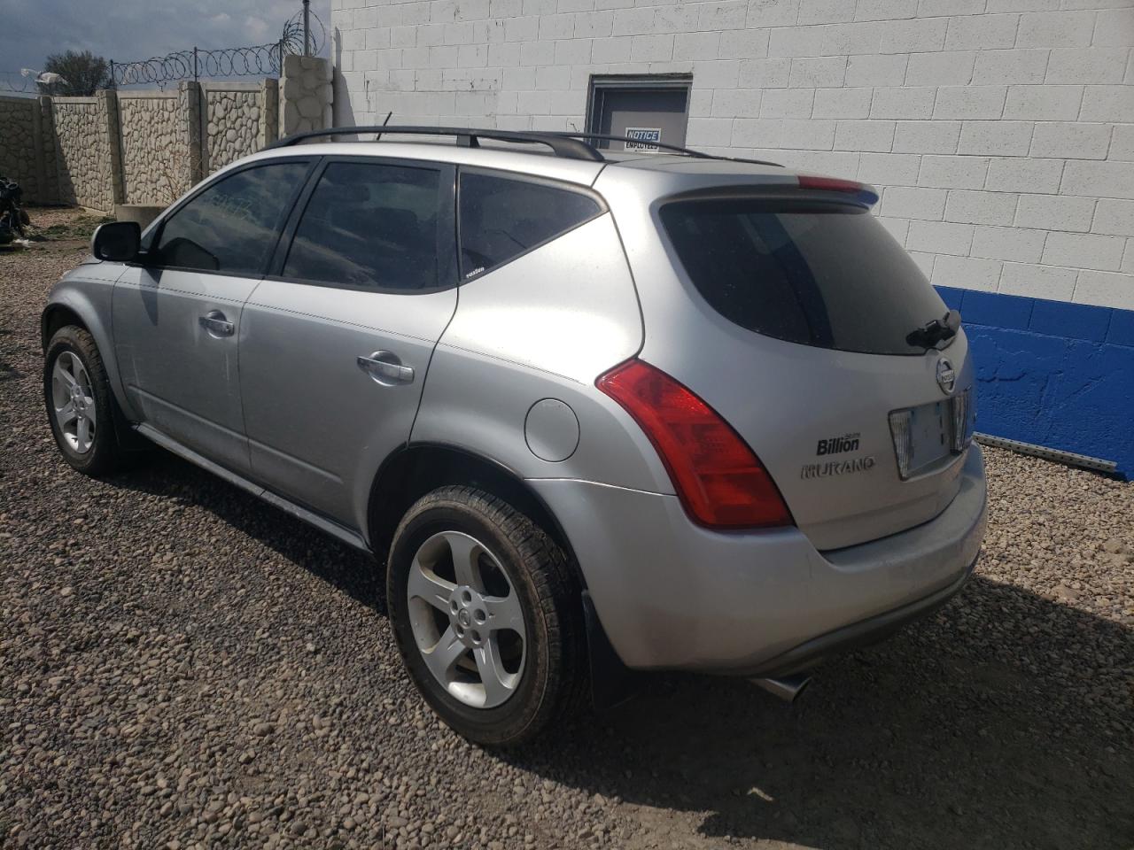 Photo 3 from auction – 2004 NISSAN MURANO SL with VIN JN8AZ08W64W333233