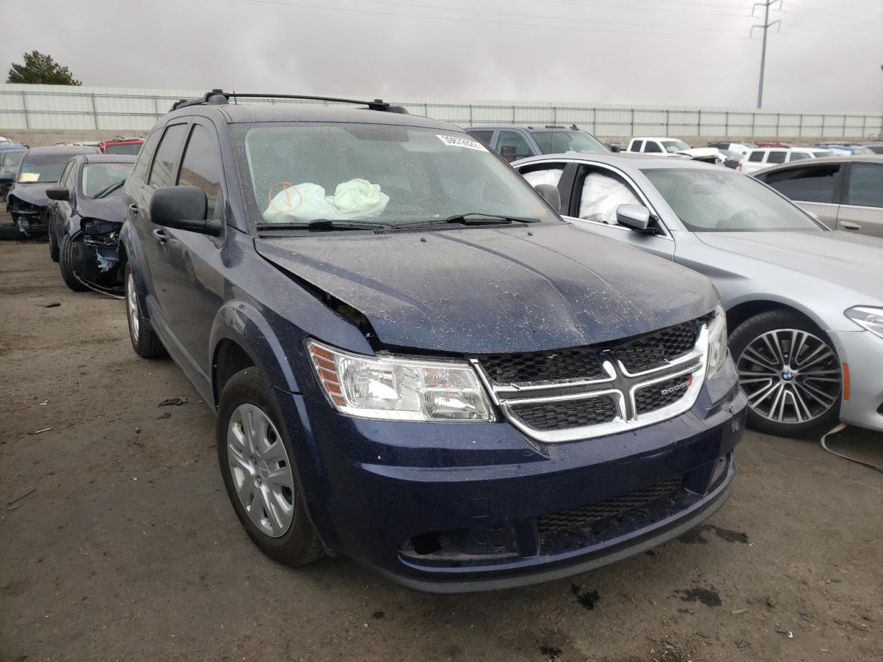DODGE JOURNEY SE 2018 with VIN 3C4PDCABXJT152506 - Photo from auction