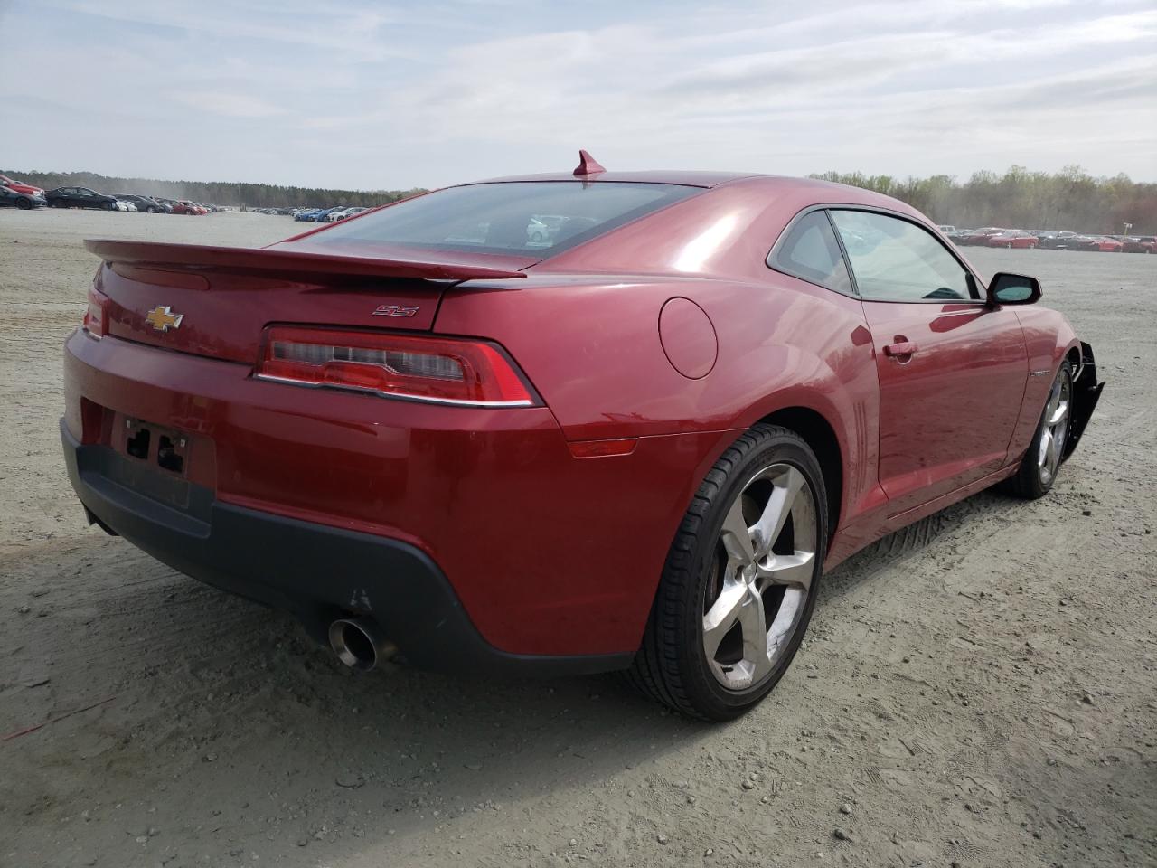 Photo 4 from auction – 2014 CHEVROLET CAMARO 2SS with VIN 2G1FK1EJ7E9176495