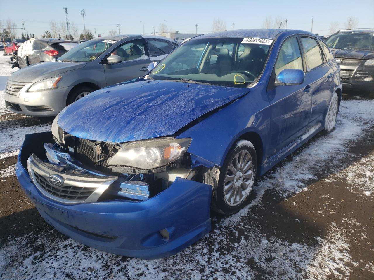 Photo 2 from auction – 2008 SUBARU IMPREZA 2. with VIN JF1GH62608H825440