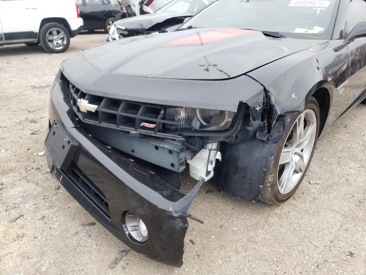 Photo 9 from auction – 2012 CHEVROLET CAMARO LT with VIN 2G1FC3D31C9190157