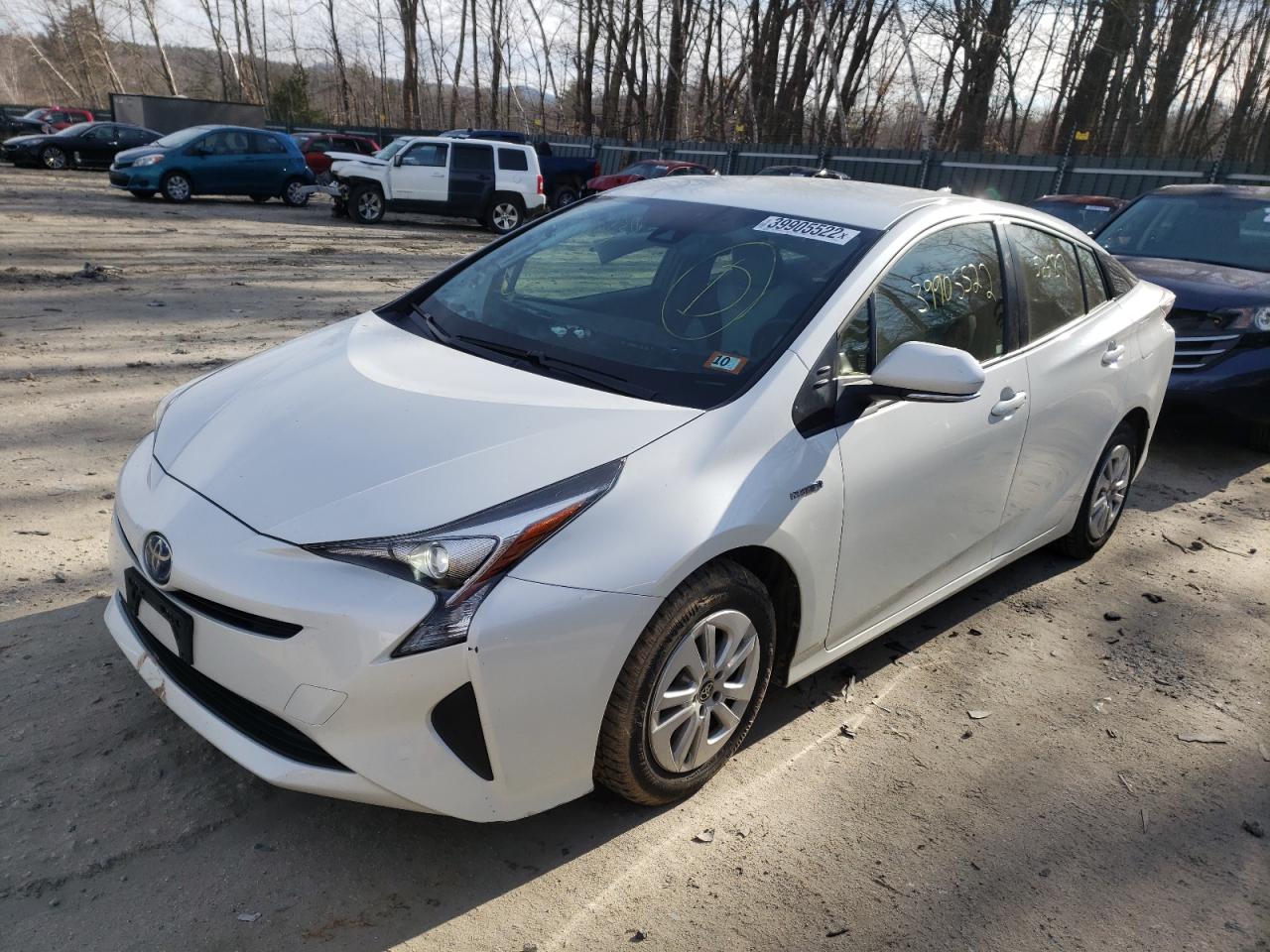 Photo 2 from auction – 2017 TOYOTA PRIUS with VIN JTDKBRFU4H3032882