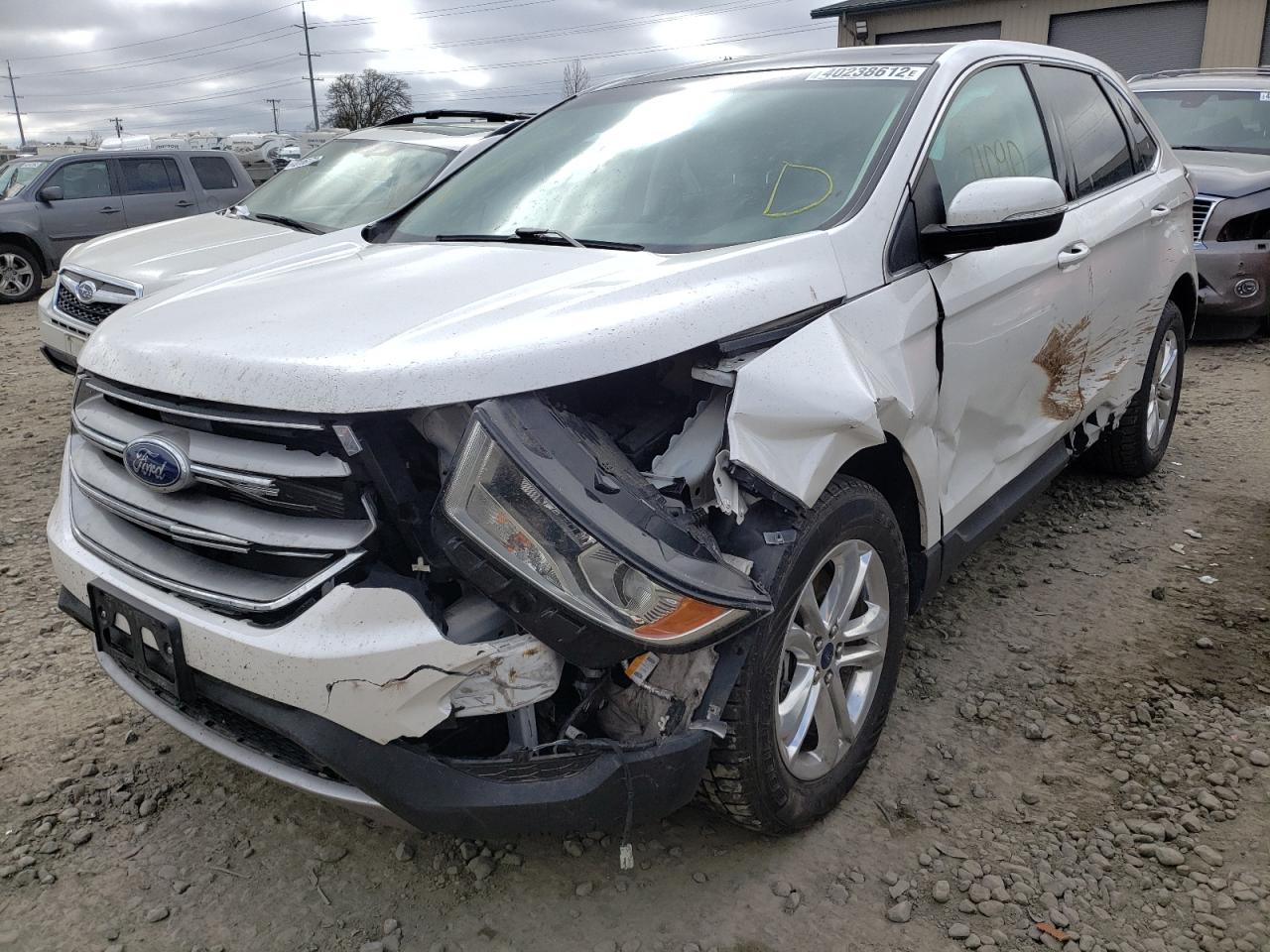 Photo 2 from auction – 2015 FORD EDGE SEL with VIN 2FMTK4J80FBB68078