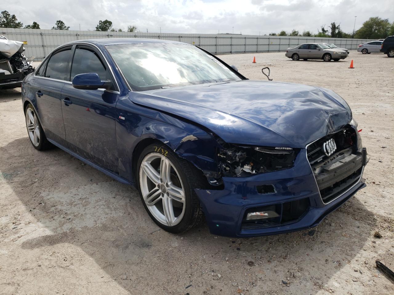 Foto 1 de la subasta – 2013 AUDI A4 PRESTIG con VIN WAUKFAFL3DN017251