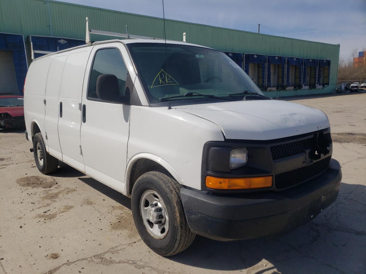 CHEVROLET EXPRESS G2 2013 with VIN 1GCWGFCAXD1128596 - Photo from auction
