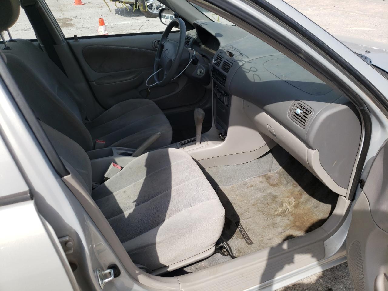 Photo 5 from auction – 2002 TOYOTA COROLLA CE with VIN 1NXBR12E62Z589320
