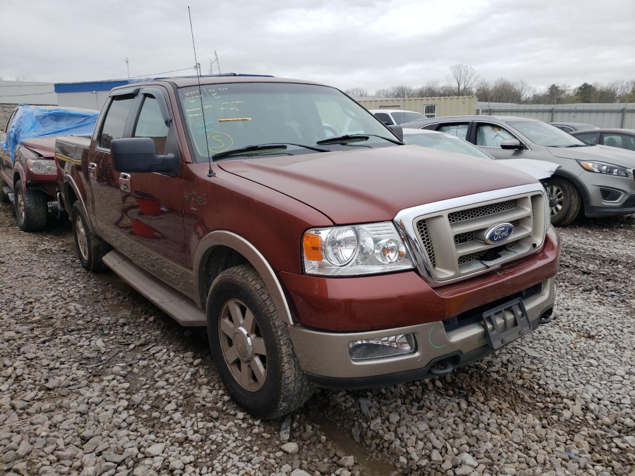 Photo 1 from auction – 2005 FORD F150 SUPER with VIN 1FTPW14545KC95351