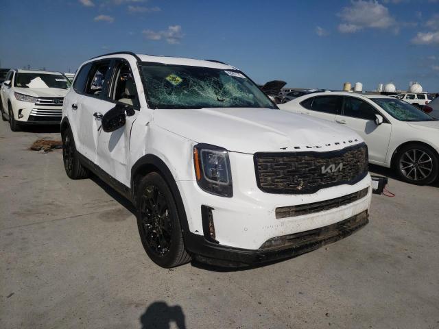 KIA TELLURIDE 2022 with VIN 5XYP5DHC3NG201284 - Photo from auction